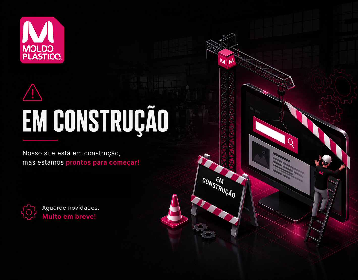 Site em manutenção